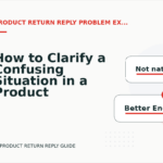 How to Clarify a Confusing Situation in a Product Return Reply