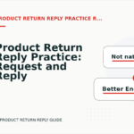Product Return Reply Practice: Request and Reply Examples