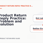 Product Return Reply Practice: Problem and Solution Replies