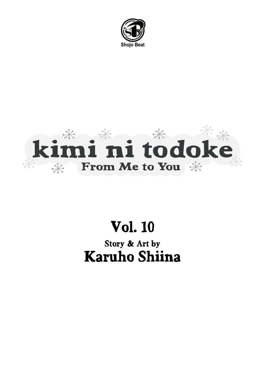 Kimi ni Todoke Chapter 10 Page 2