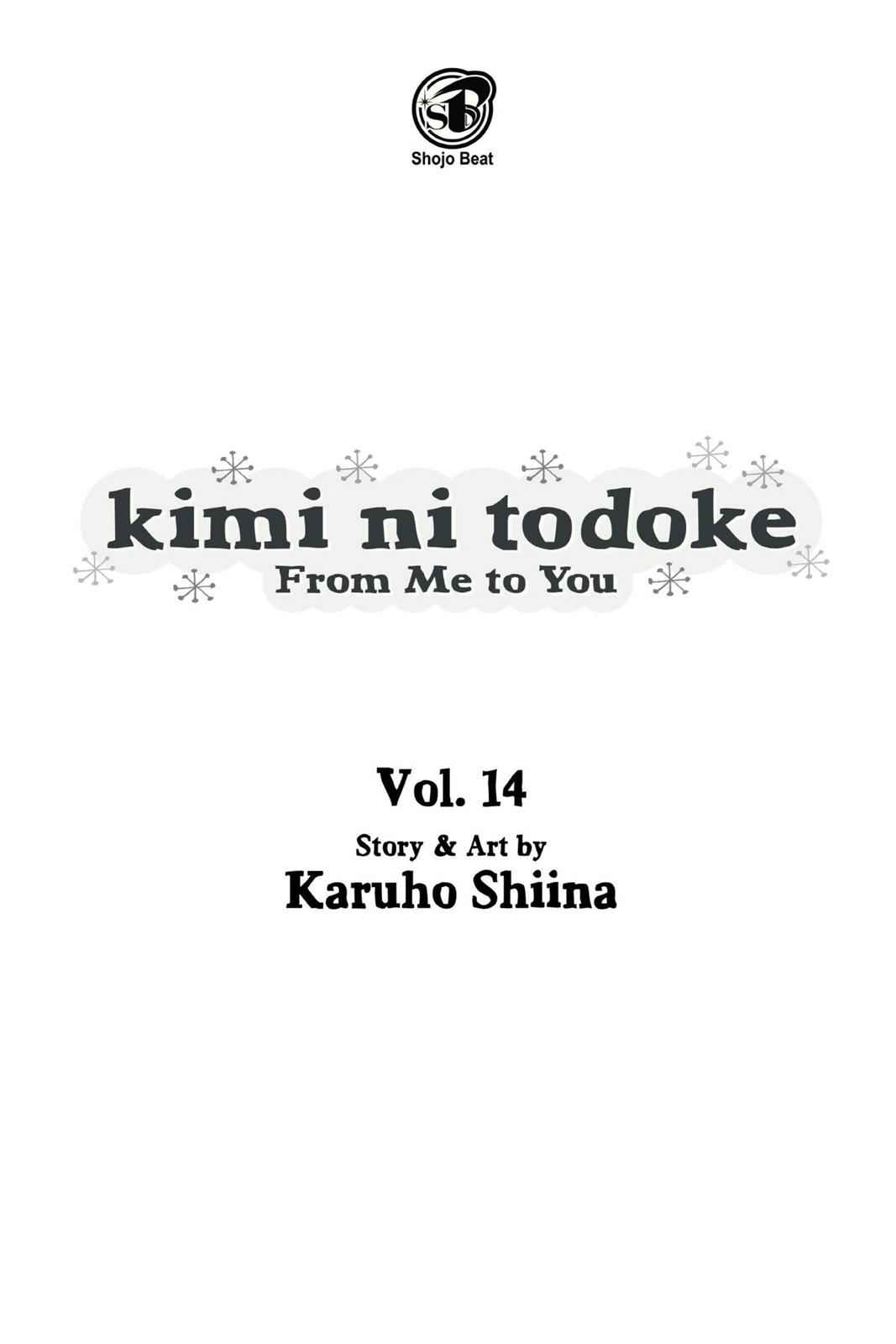 Kimi ni Todoke Chapter 14 Page 2