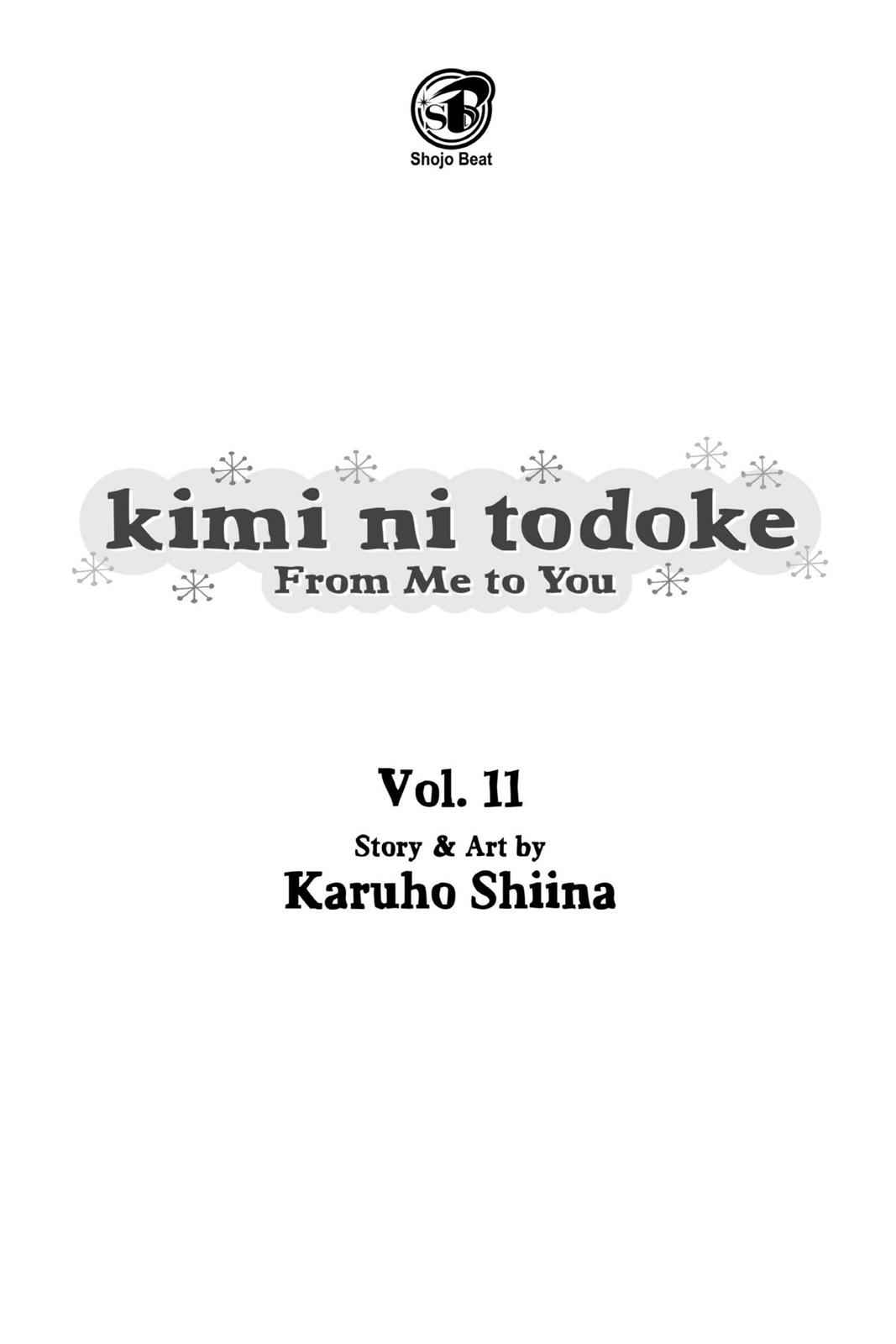 Kimi ni Todoke Chapter 11 Page 2