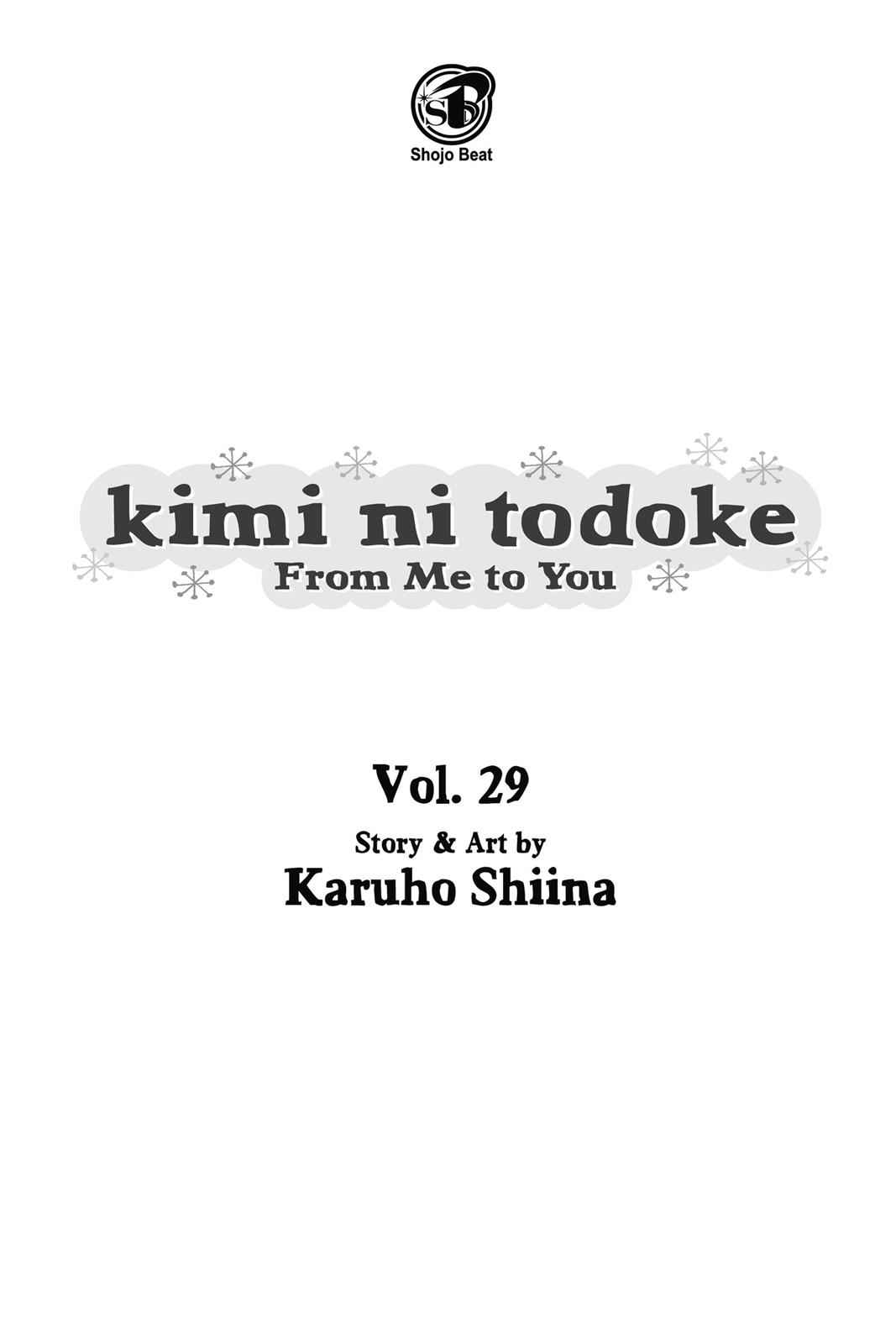 Kimi ni Todoke Chapter 29 Page 2