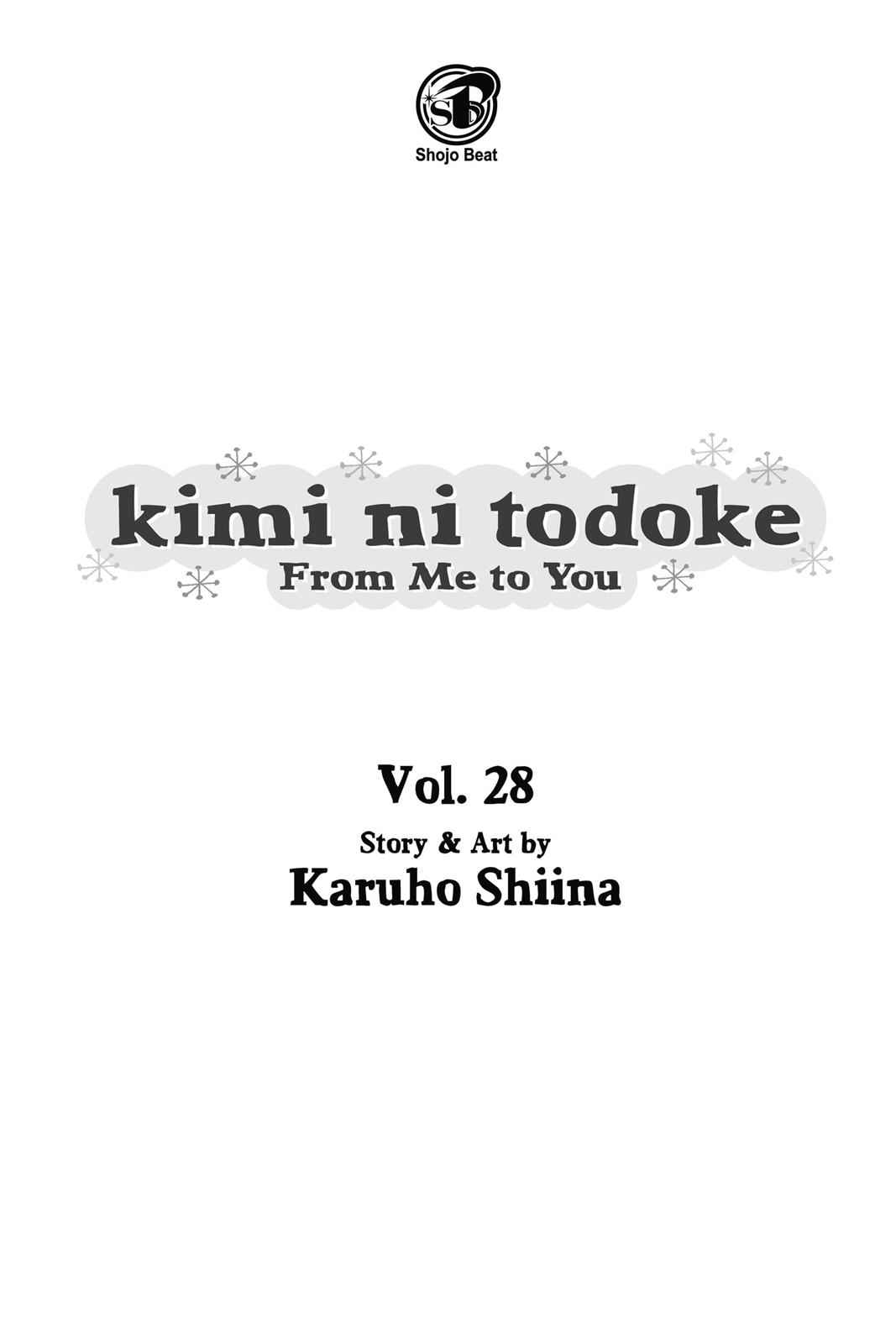 Kimi ni Todoke Chapter 28 Page 2