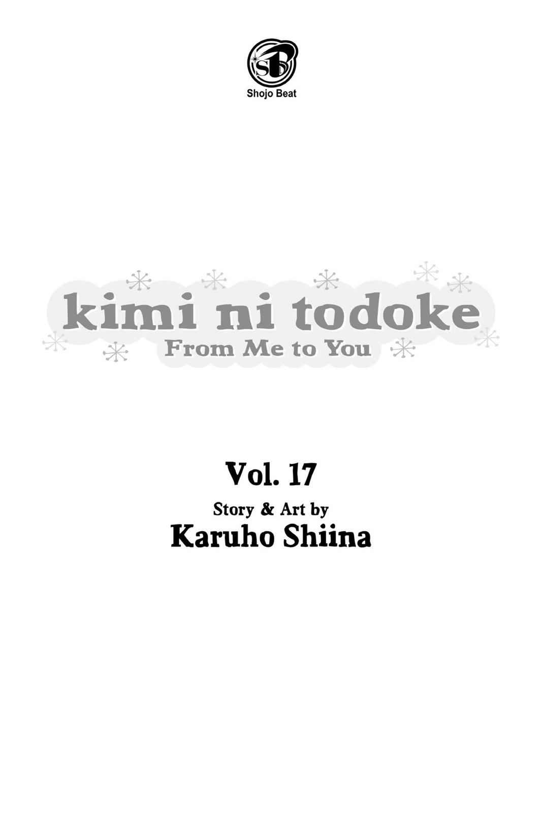 Kimi ni Todoke Chapter 17 Page 2