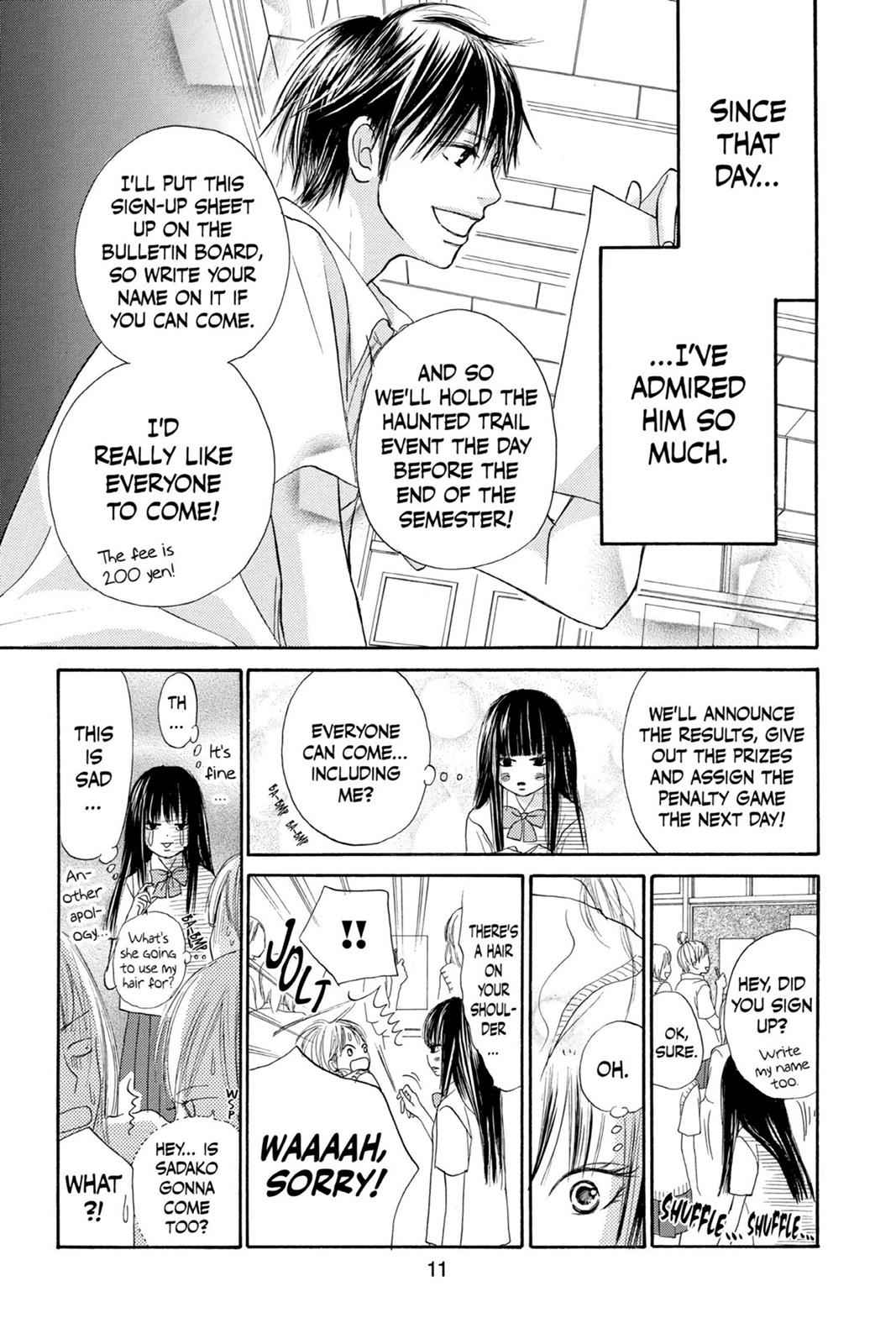 Kimi ni Todoke Chapter 1 Page 12