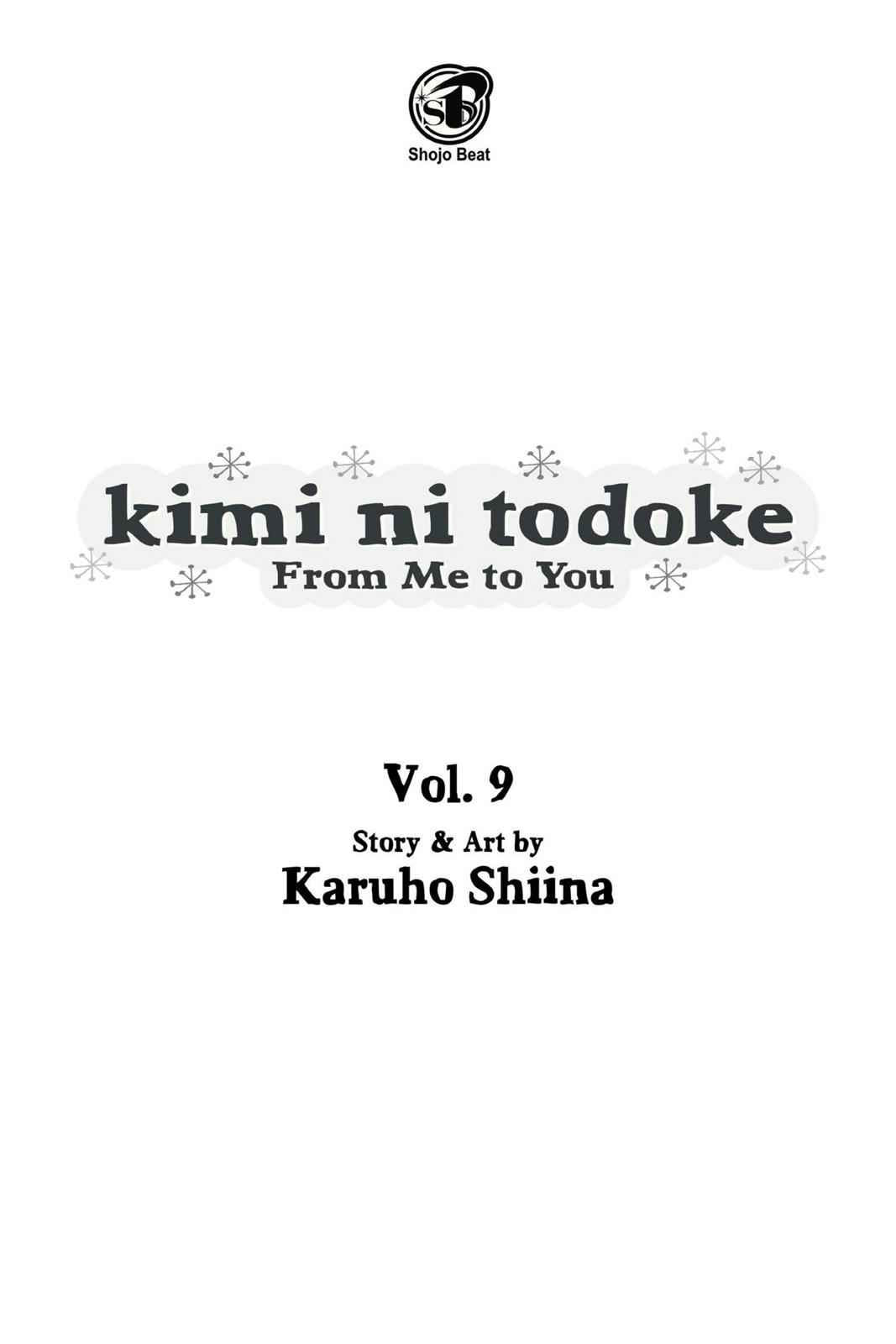 Kimi ni Todoke Chapter 9 Page 2