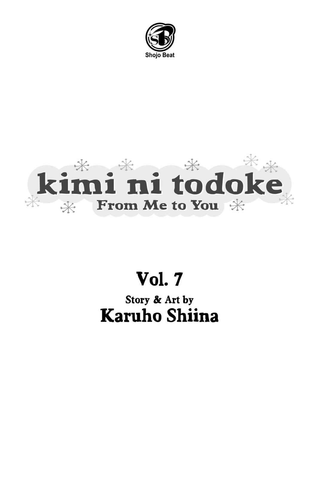 Kimi ni Todoke Chapter 7 Page 2