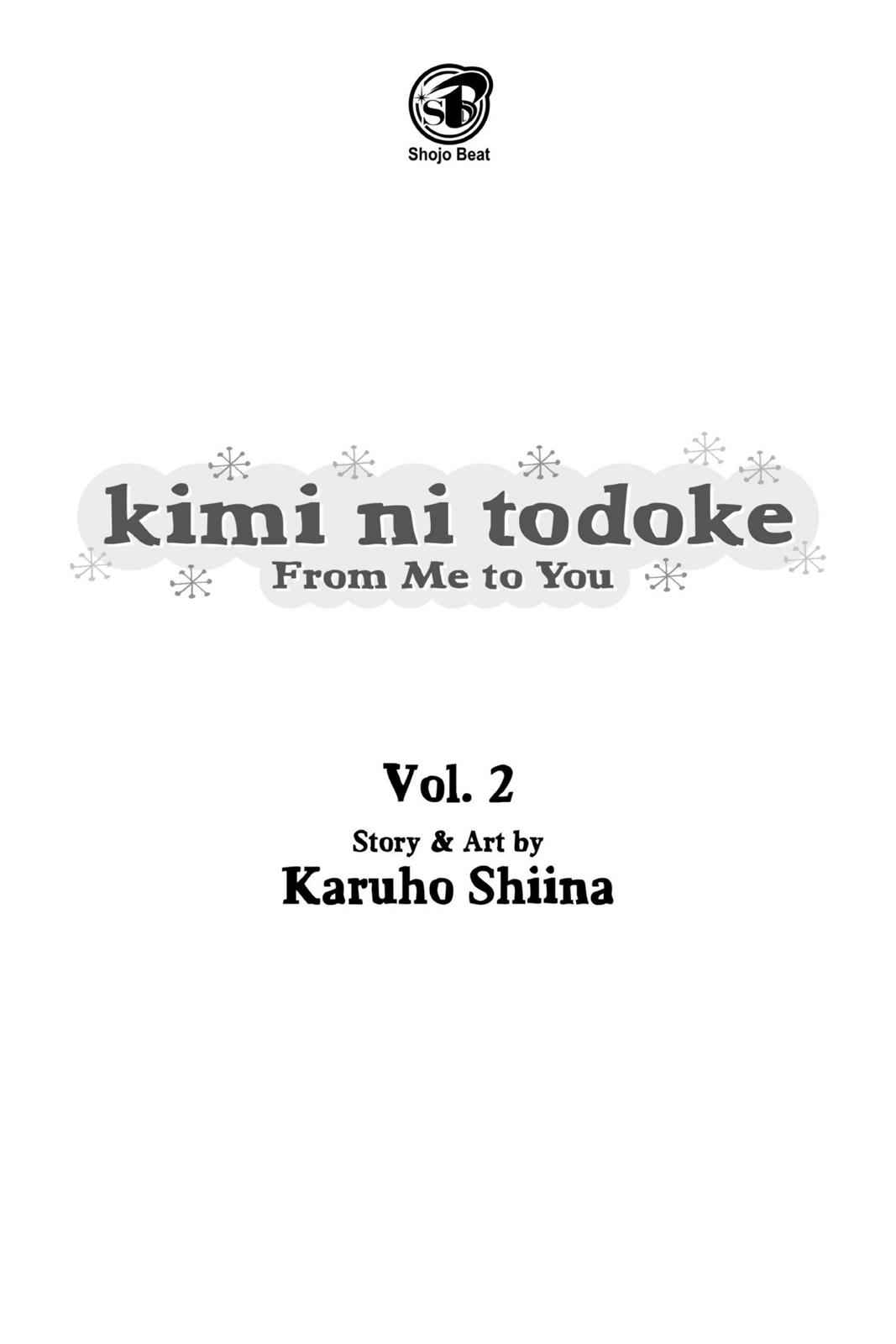 Kimi ni Todoke Chapter 2 Page 2
